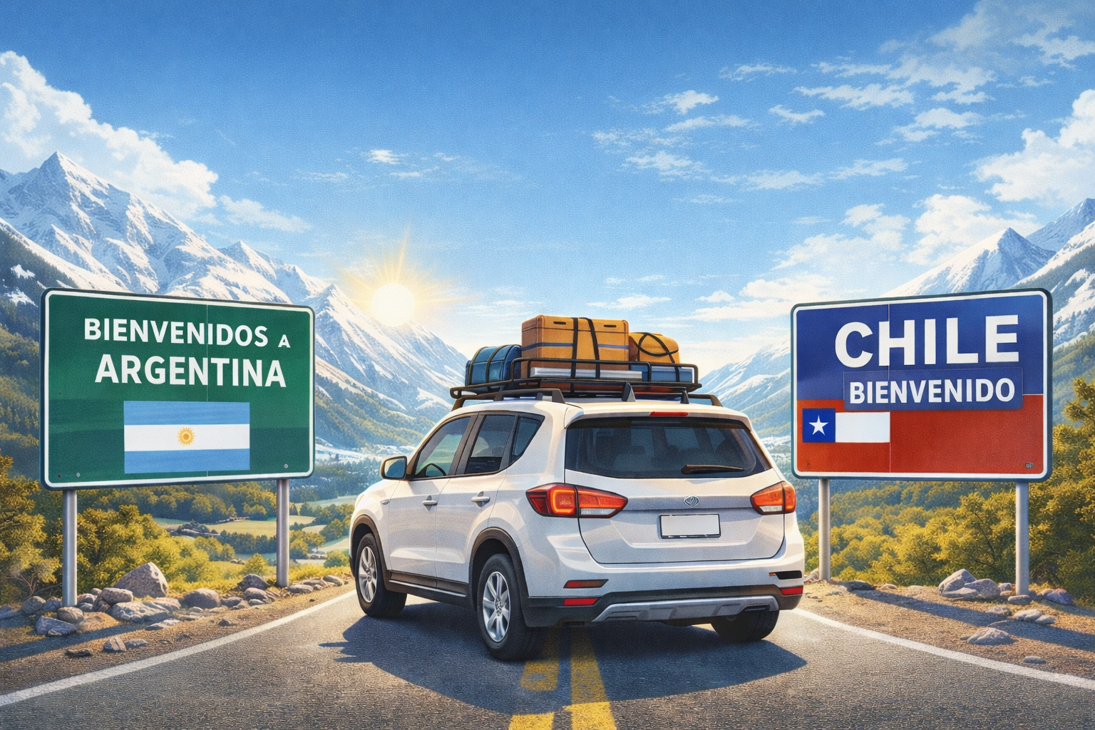 Viajando de carro pela Argentina e Chile: quais seguros são obrigatórios e recomendados